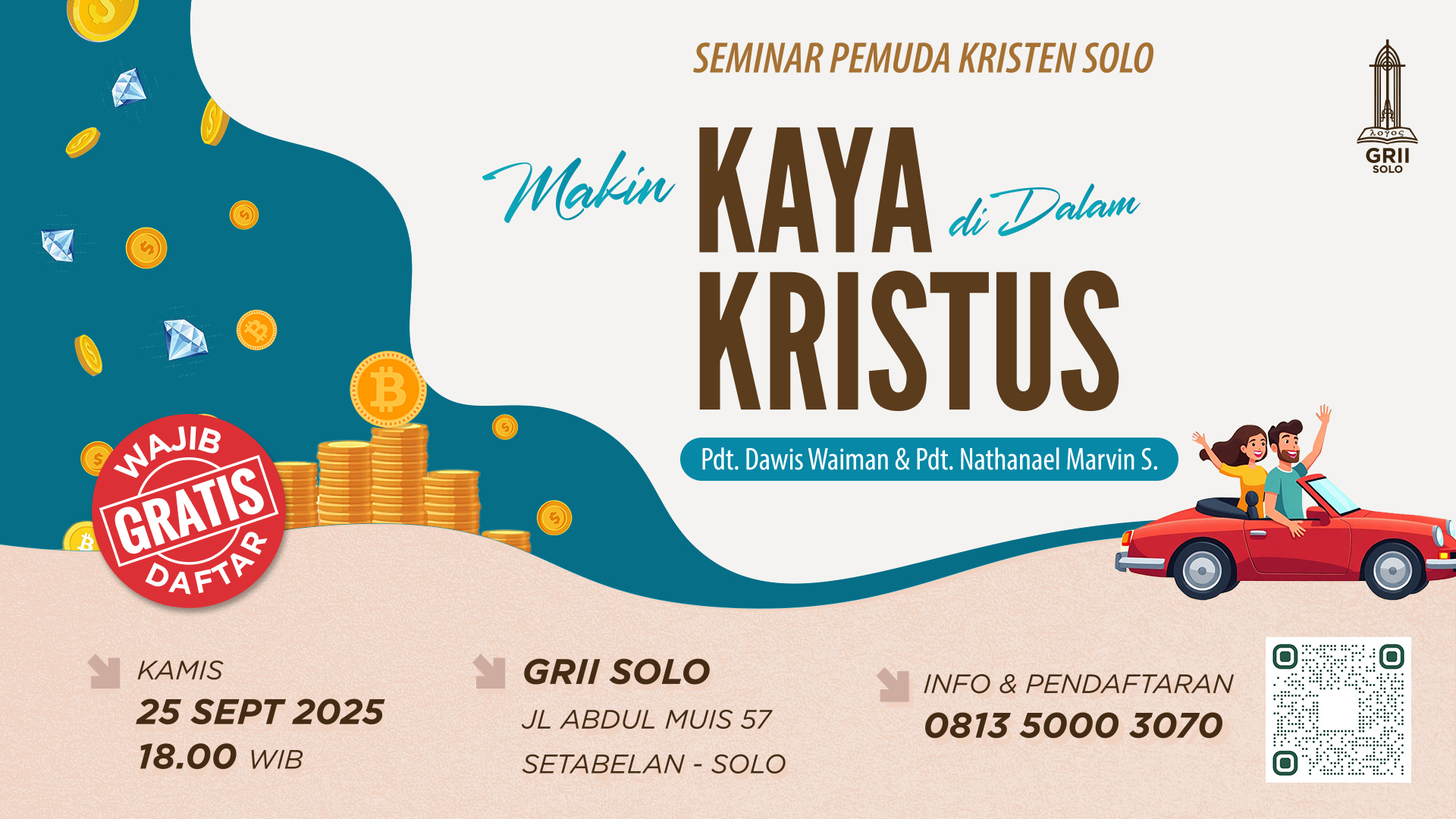 MAKIN KAYA DI DALAM KRISTUS