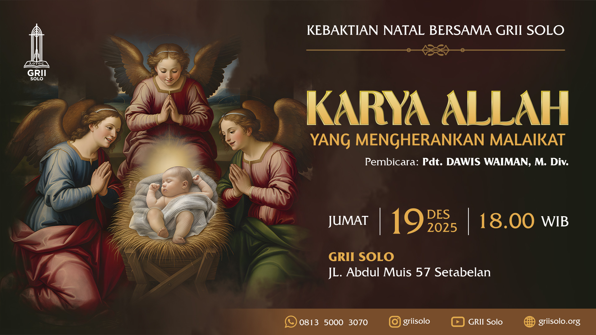 Kebaktian Natal Bersama GRII Solo
